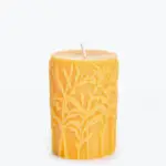 Yellow-christmas-candle